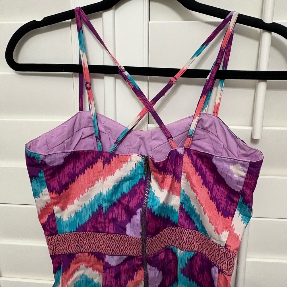 Colorful Zigzag Pattern Dress - Picture 5 of 7